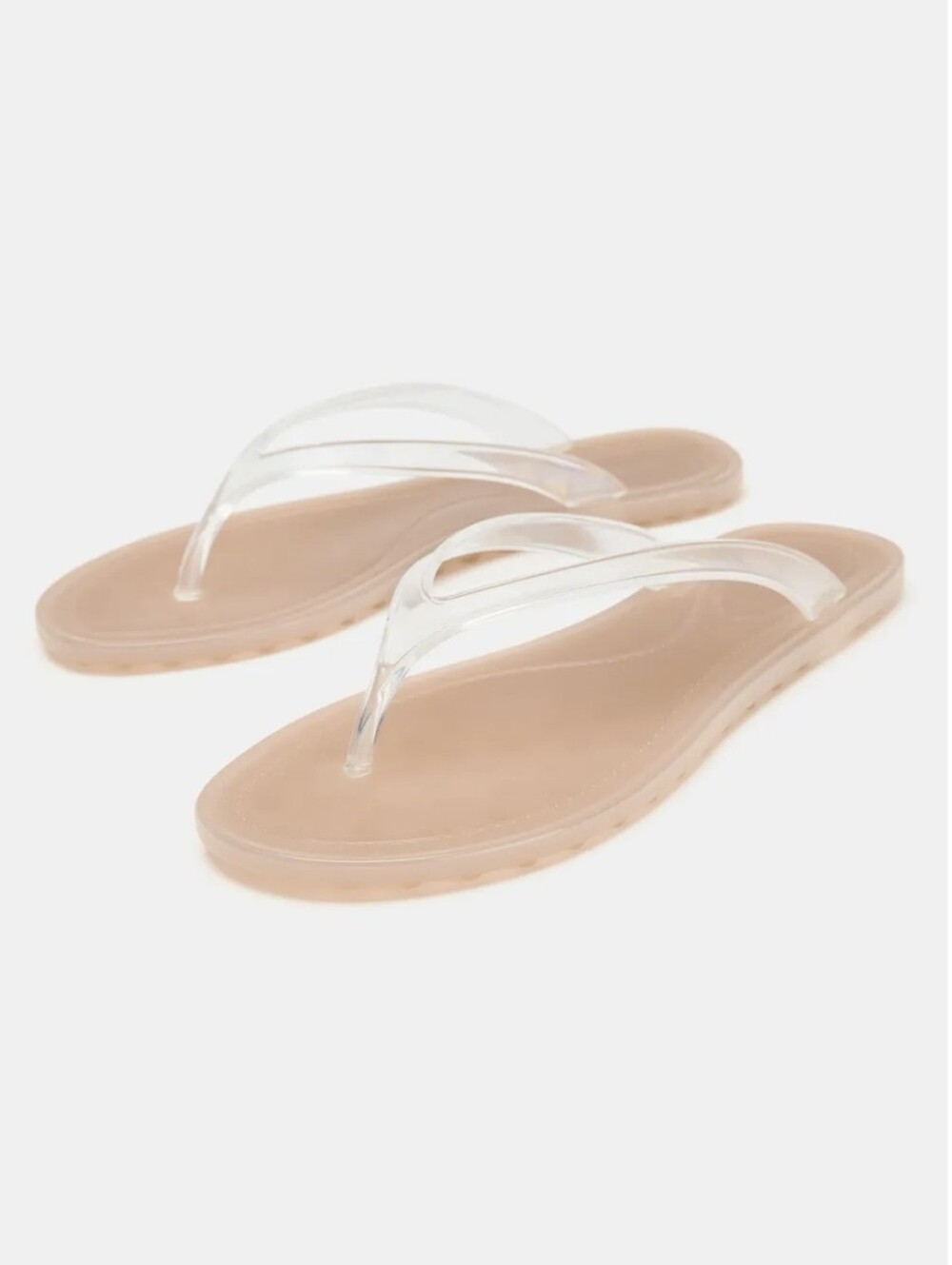 ZARA VINYL SLIDE SANDALS